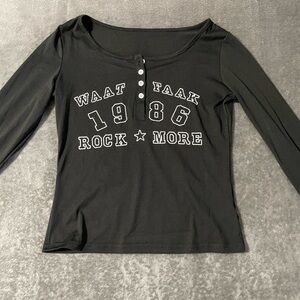 Long sleeve button up